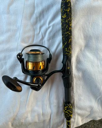 Canna da spinning siluro