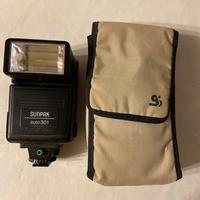 Flash Sunpak AUTO301 con custodia