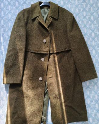 Cappotto Loden vintage uomo 100% Pura Lana Tg. 48