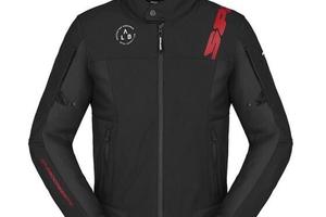 Giacca spidi corsa tex uomo NERO ROSSA