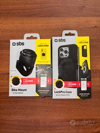Porta celulare da bici con cover iphone 15 pro