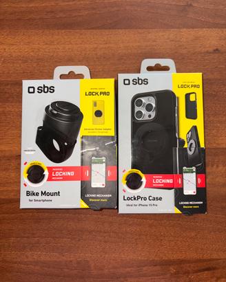 Porta celulare da bici con cover iphone 15 pro