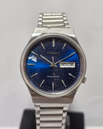 Orologio Ricoh Riquartz Day-Date Vintage 35.5 mm