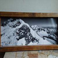 Quadro in legno immagine BERNINA