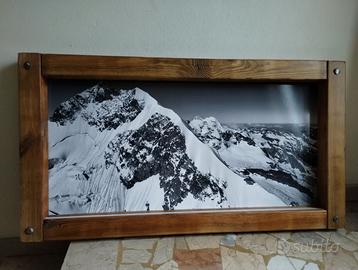 Quadro in legno immagine BERNINA