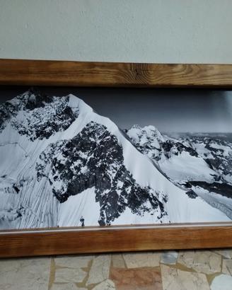 Quadro in legno immagine BERNINA