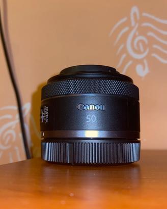 Canon rf 50mm+filtro