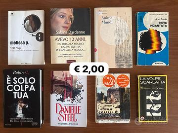 Libri di vario genere per adulti