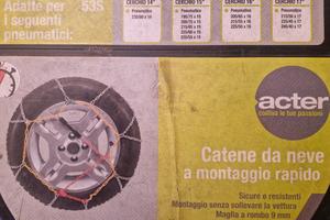 Catene per pneumatici auto