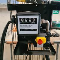 pompa elettrica con Pistoia,  con conta litri, per