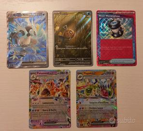 Lotto carte Pokemon Scintille Folgoranti