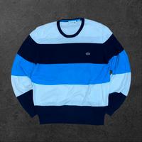 Maglia Lacoste cotone righe taglia M