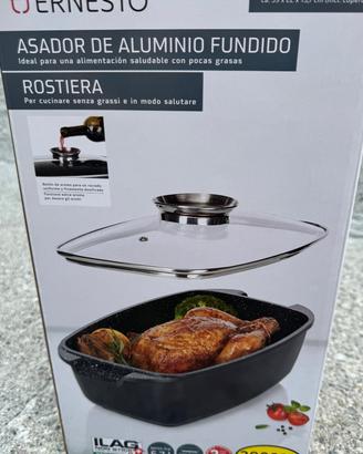 Rostiera Ernesto 5,7 L – Nuova mai usata con coper