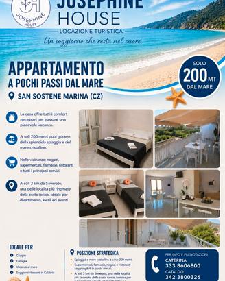 Appartamento estivo San sostene