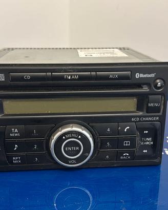 AUTORADIO NISSAN QASHQAI 2012 28184 JD65A