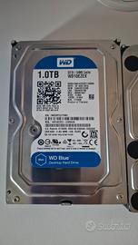 3 Hard Disk SATA 3,5” 3 TB - 1 TB - 1 TB
