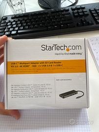 Adattatore multiporta USB-C, lettore card Sd,4k