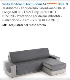 Copri/salva divano con penisola e copripoltrona