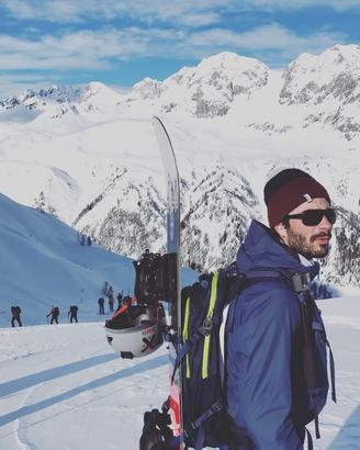 The North Face Hardshell freeride tecnica antineve