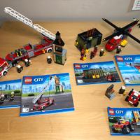 Lego City pompieri 60108 60105 60112