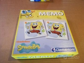 Gioco Memo Spongebob per bimbi 5-8 anni