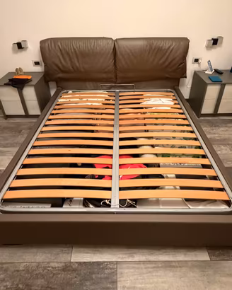 Letto matrimoniale contenitore