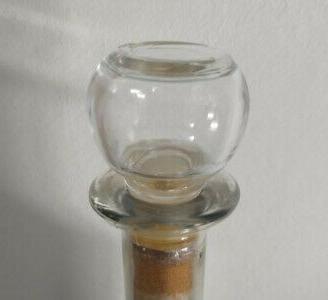 Vaso di vetro con tappo,classico,spezie decorative