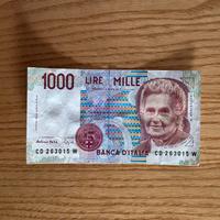 Banconota Mille 1000 Lire Montessori