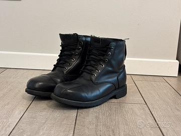 Stivali moto in pelle taglia 41