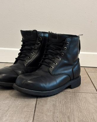 Stivali moto in pelle taglia 41