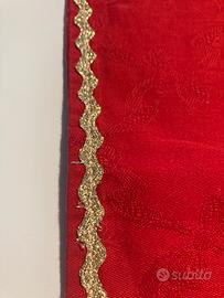 Runner natalizio rosso