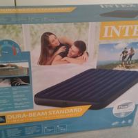 Materasso gonfiabile Intex 1,5x2m h25cm Nuovo
