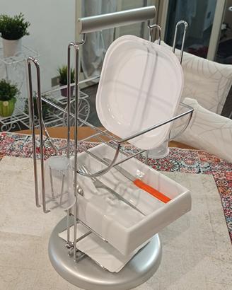 set porta tovaglioli piatti bicchieri posate