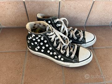 Scarpe donna Converse n 40, con borchie