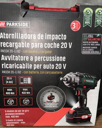 Avvitatore a Percussione senza fili da 20 V 4A