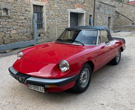 Alfa spider tenuta benissimo
