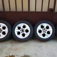 4 cerchi da 16 + gomme, 205-55-16,70%:per Alfa 147