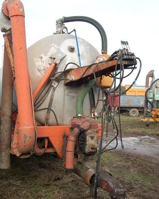 Botte liquame 2assi zincata