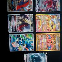 Lotto 7 carte Pokemon