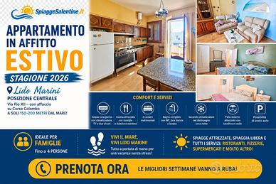 TRILO Zona CENTRO/sul MARE Lido Marini PROMO