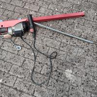 ARGANO SOLLEVATORE - NO  PULEGGIA E ALIMENTAZIONE