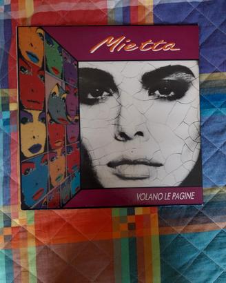 Lp Mietta "Volano le pagine" (1991, 11 tr.) - Mint