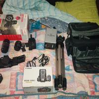 Canon eos 1200d compresa di accessori 