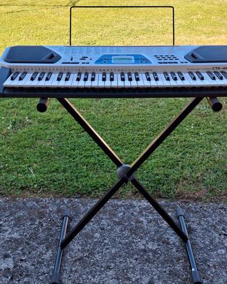 Tastiera Casio CTK-481 con stand e manuale origina