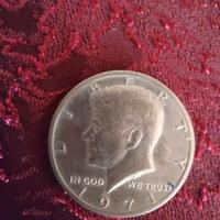 Moneta half dollar usa 1971