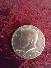Moneta half dollar usa 1971