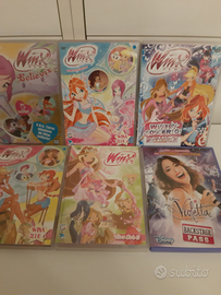 5 Dvd winx 1 Violetta