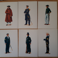 6 cartoline guardia di finanza