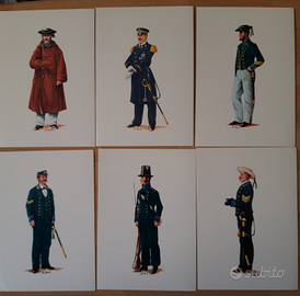 6 cartoline guardia di finanza