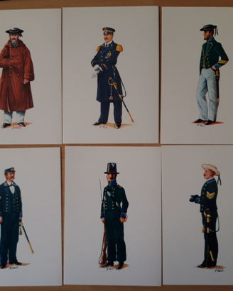 6 cartoline guardia di finanza